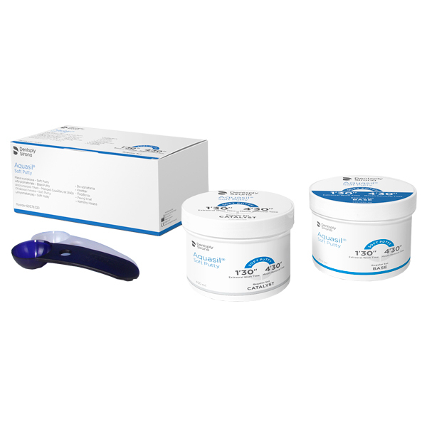 Aquasil massa macia regular 2 x 450 ml impressão dentsply