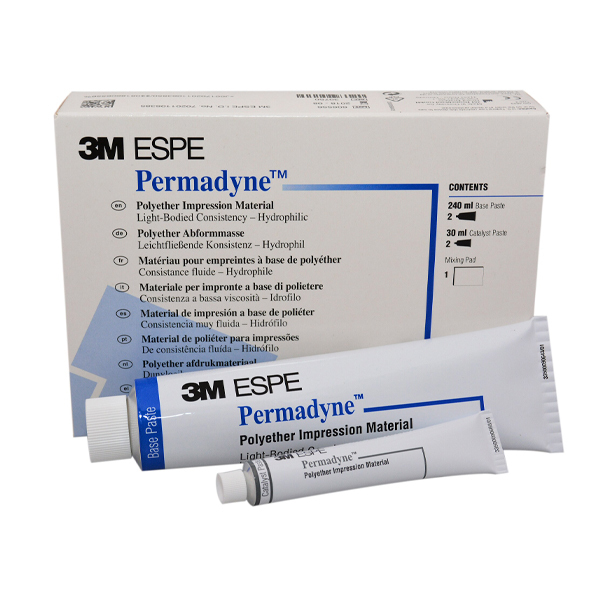 Permadyne light body doble azul impresión solventum (3m)