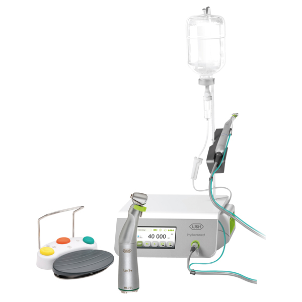 Implantmed si-1023+ca ws-75l con luz desmontable cirugía e implantes w&h