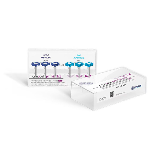 Normopul spin kit 3x3 mf 14 pulidores normon