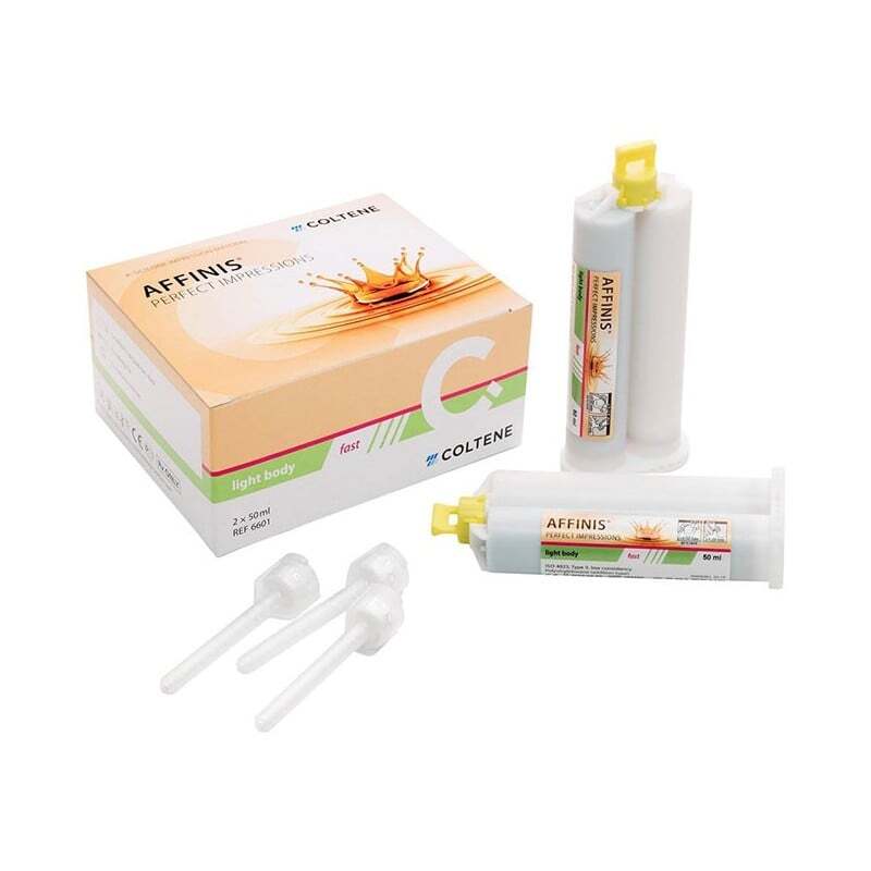 Affinis fast light body 2x50ml impresión coltene-whaledent