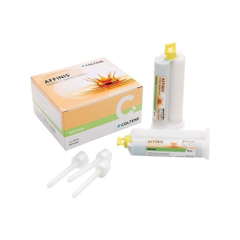 Affinis light body 2x50ml impresión coltene-whaledent