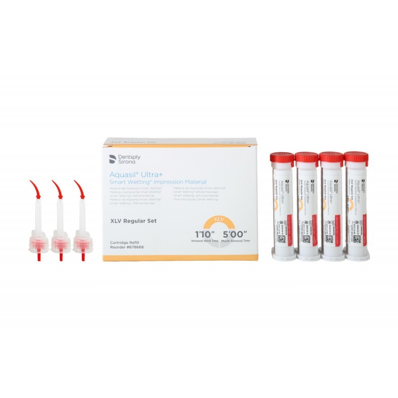 Aquasil ultra+ xlv regular 4 x 50 ml impresión dentsply