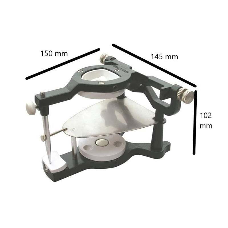 Articulador tres puntas con guia y mesa + bases desmontables con maquinaria technoflux