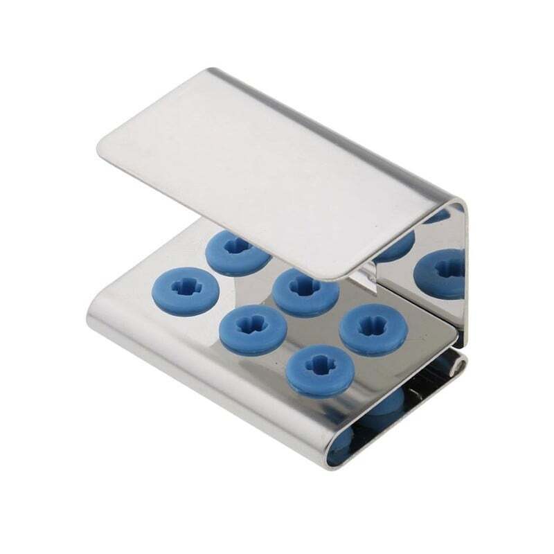 Bandeja acero para puntas ultrasonido prevención y profilaxis id premium