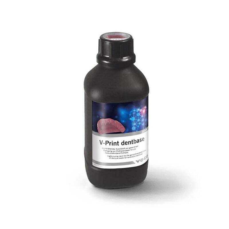V-print dentbase 1000 g pink prótesis voco