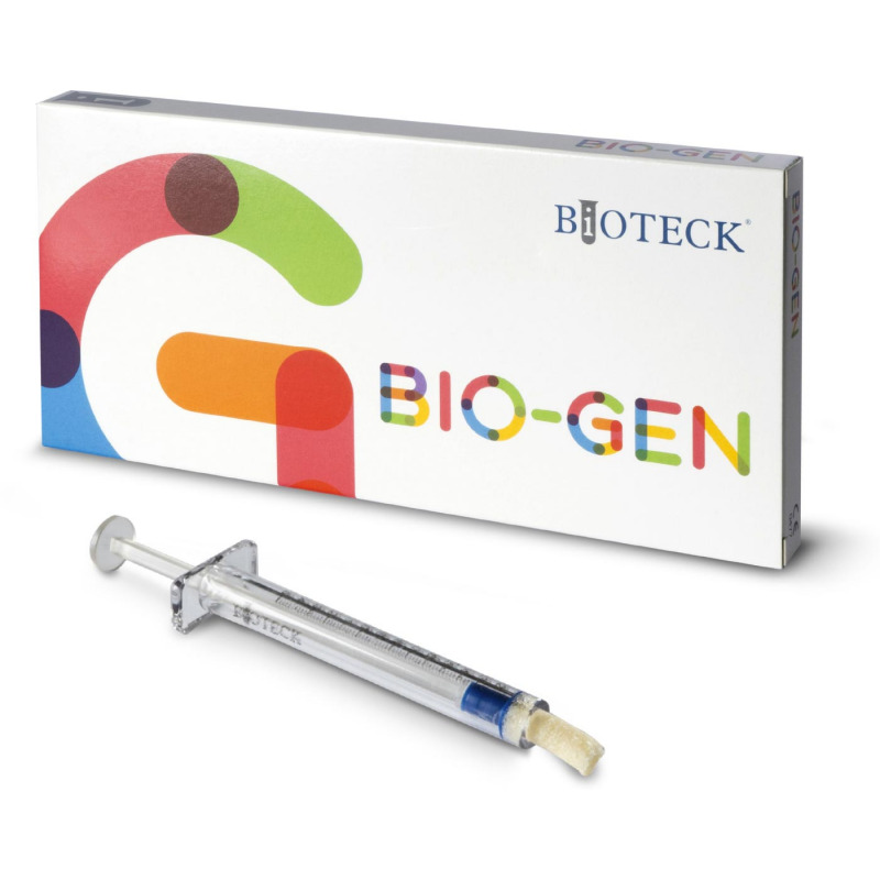 Bio-gen granulo gel jeringa 1 ml biomateriales bioteck