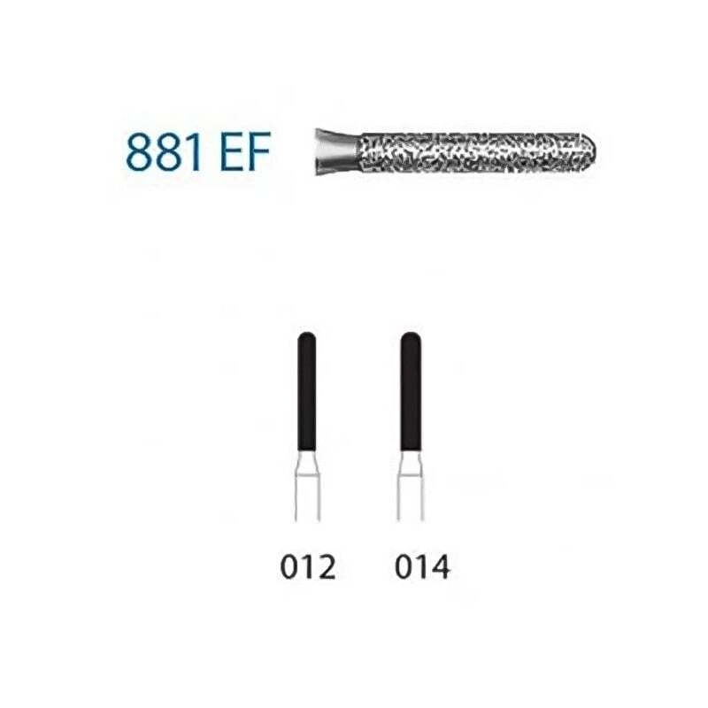 Fresa diamante 881ef-314 fg 5 uds fresas komet komet