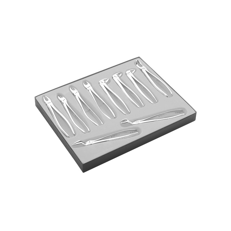 Set forceps adulto x100 carl martin instrumental carl martin