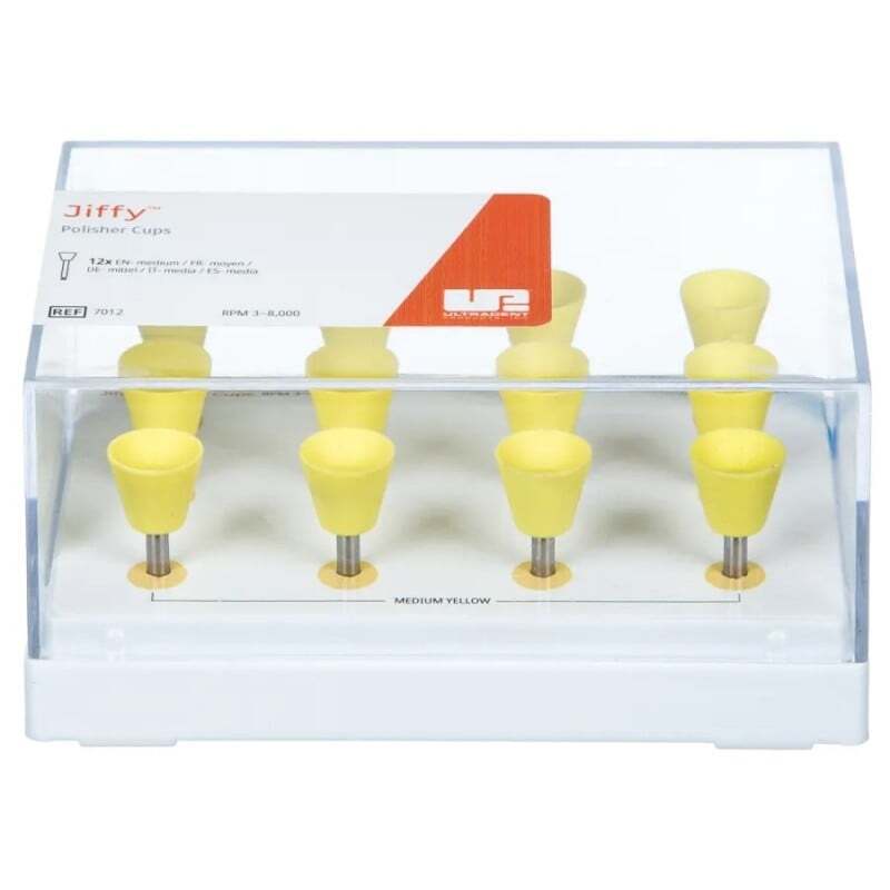 Copas jiffy composite medio 12 uds pulidores ultradent