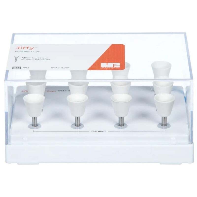 Copas jiffy composite fino 12 uds polidores ultradent