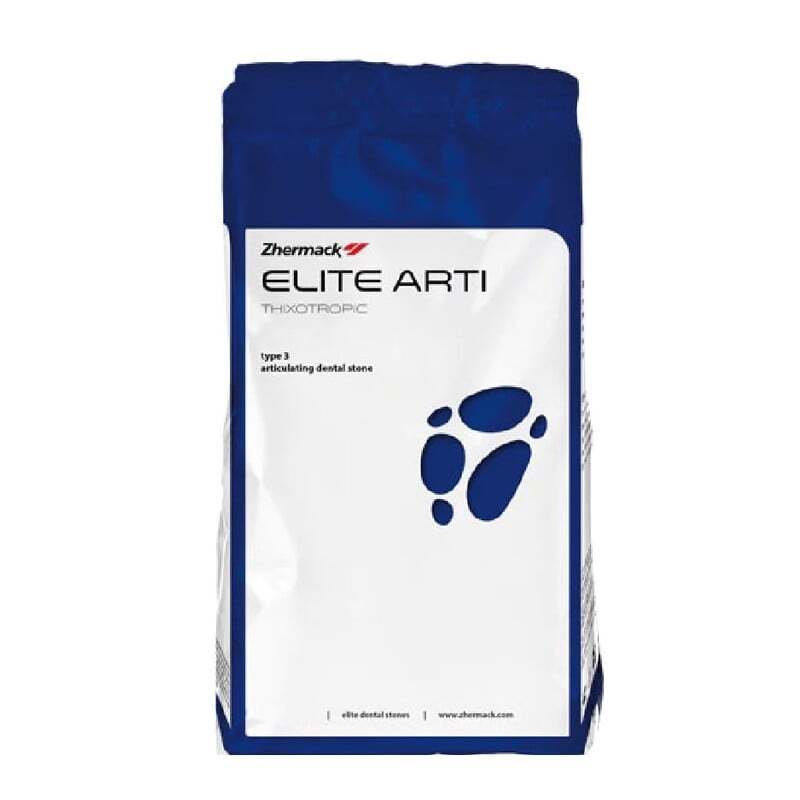 Elite arti white bolsa 25 kg impresión zhermack