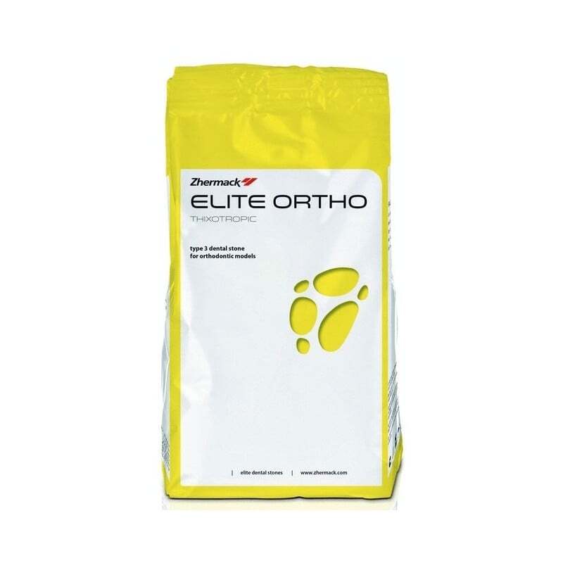 Elite ortho white saco 25 kg impresión zhermack
