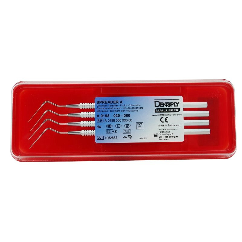 Spreader a espaciador manual 4 uds instrumental dentsply maillefer