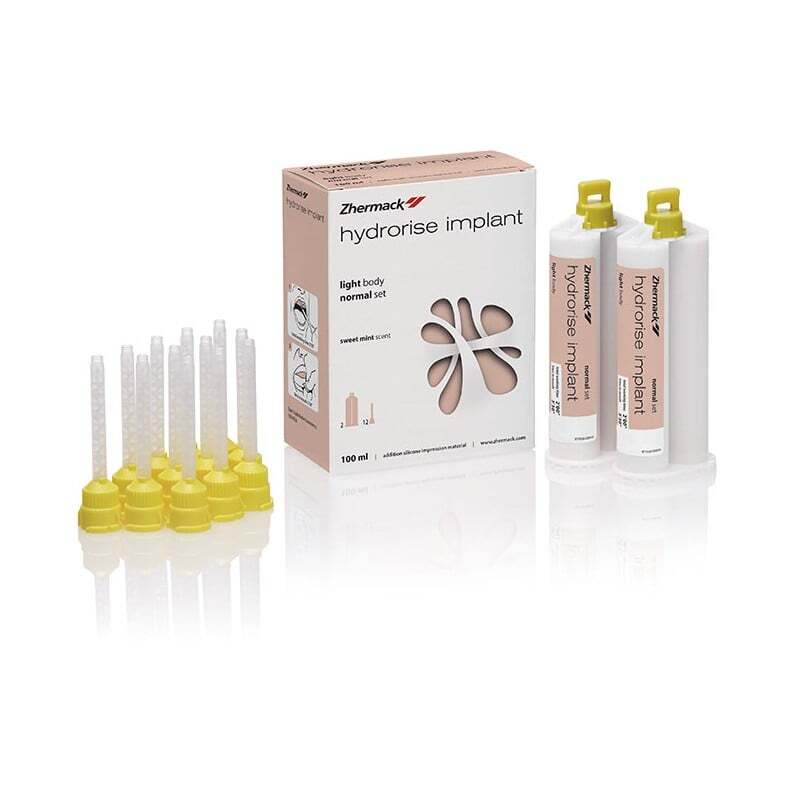 Hydrorise implant light body 2x50ml impresión zhermack