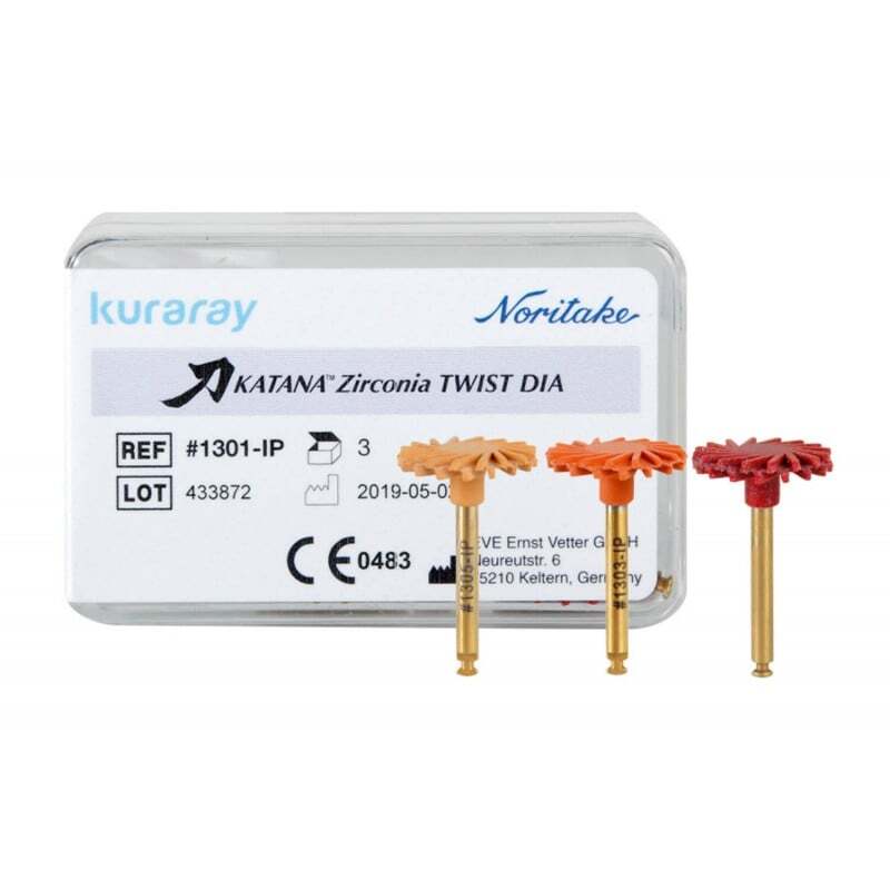Pulidores twist dia zirconia kit introduccion pulidores kuraray
