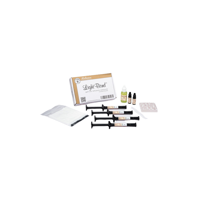Light bond regular sin fluor kit adhesivos reliance orthodontic