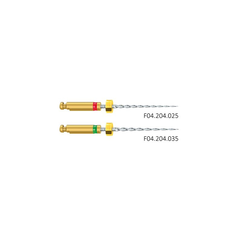 Lima niti f360 .04 31mm 6 uds 25 endodoncia komet