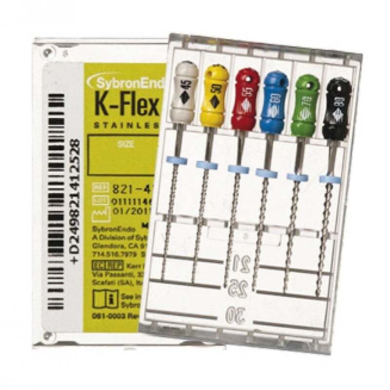 Limas k-flex 30 mm 6 uds endodoncia kerr