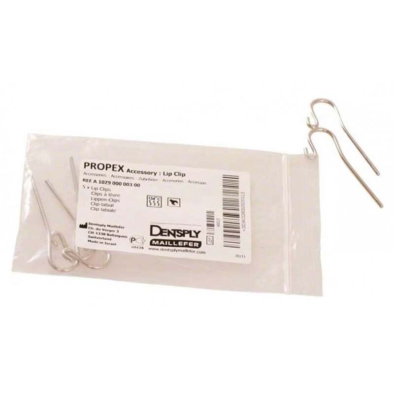 Lip clip gancho labial 5 uds varios aparatologia dentsply maillefer