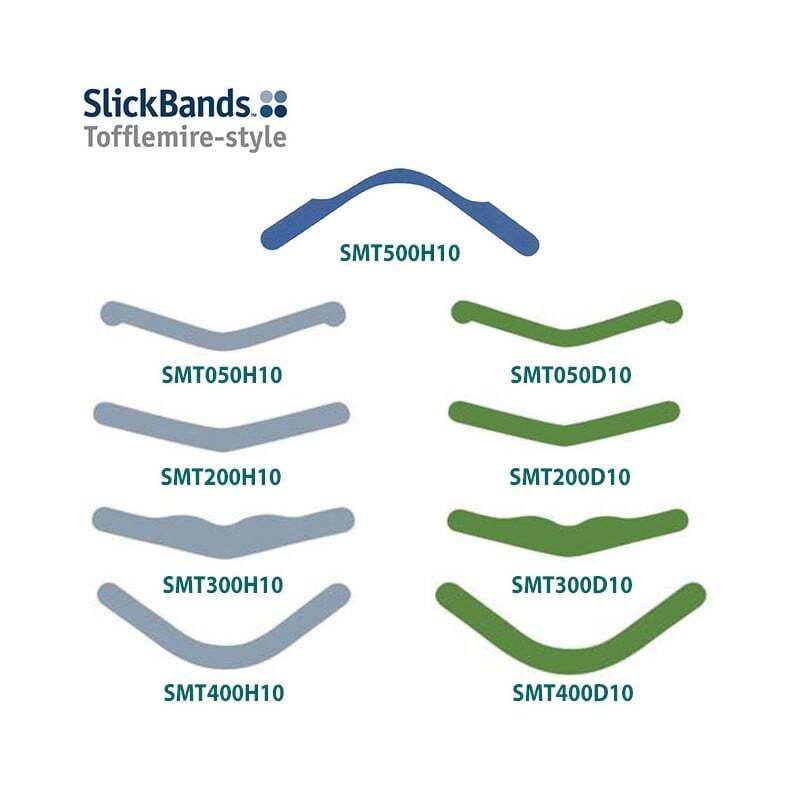 Composi-tight slick band matrices tofflemire 100 uds cuñas y matrices garrison