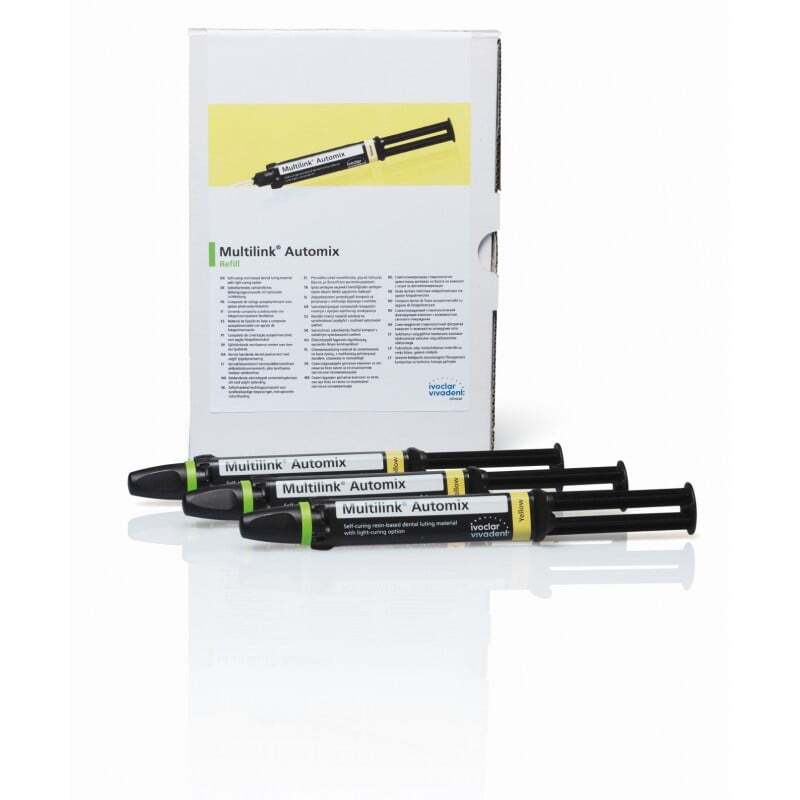 Multilink automix transparente 3 x 9 g cementos ivoclar
