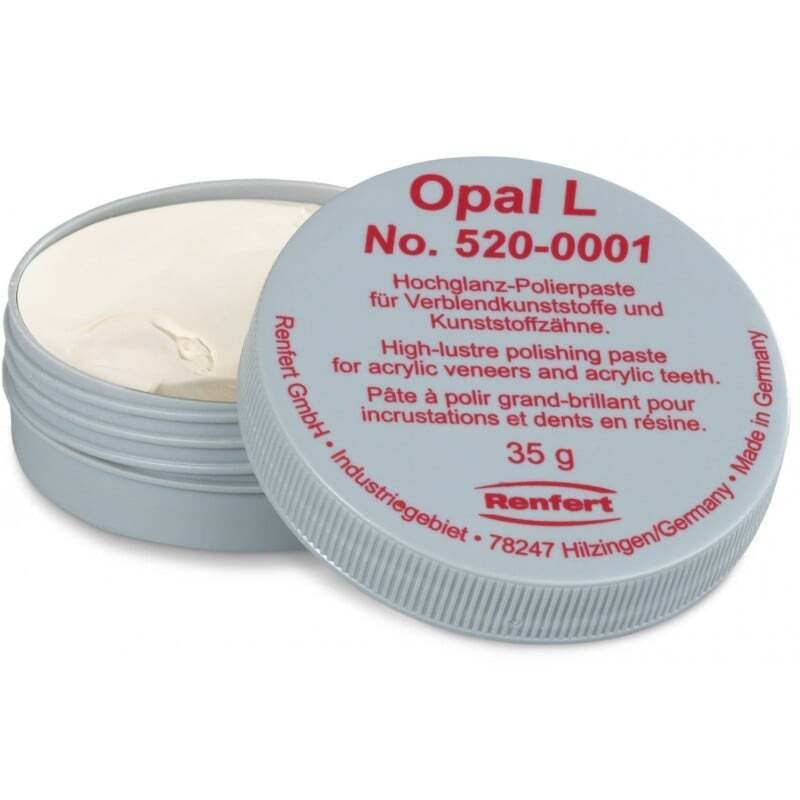 Opal l pasta pulido alto brillo 35 g consumibles de abrasión pulido y fresas renfert