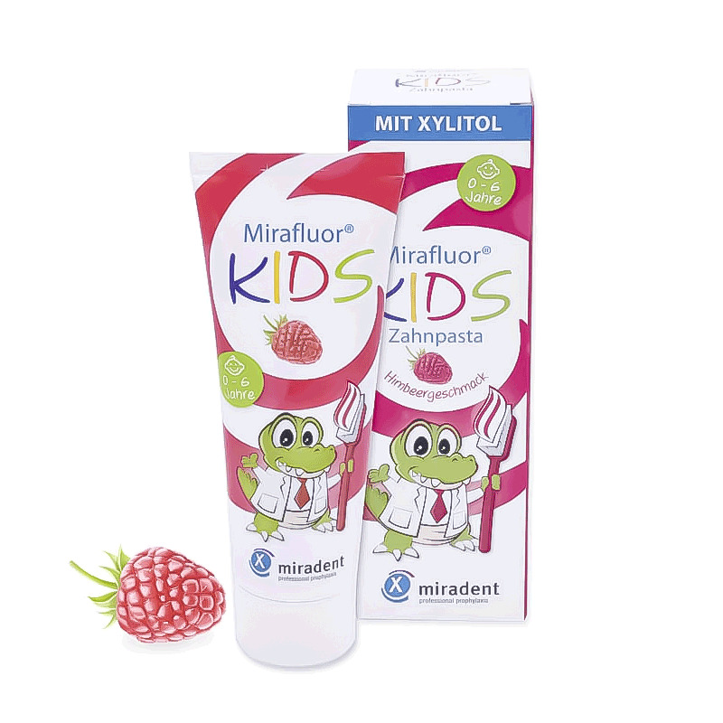 Pasta dental mirafluor kids 75 ml prevención y profilaxis hager & werken