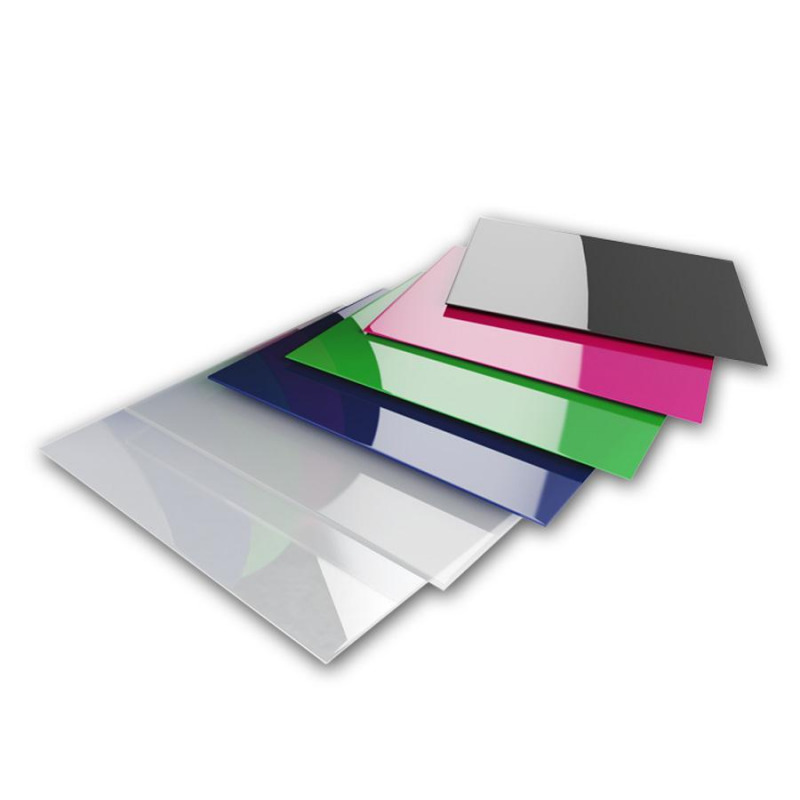 Planchas cristal cuadrada rígida 5 uds impresión technoflux