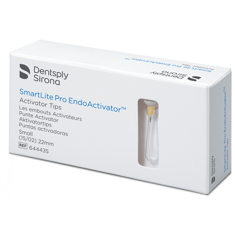 Smartlite pro endoactivator tip pequeño 25 uds desechables dentsply