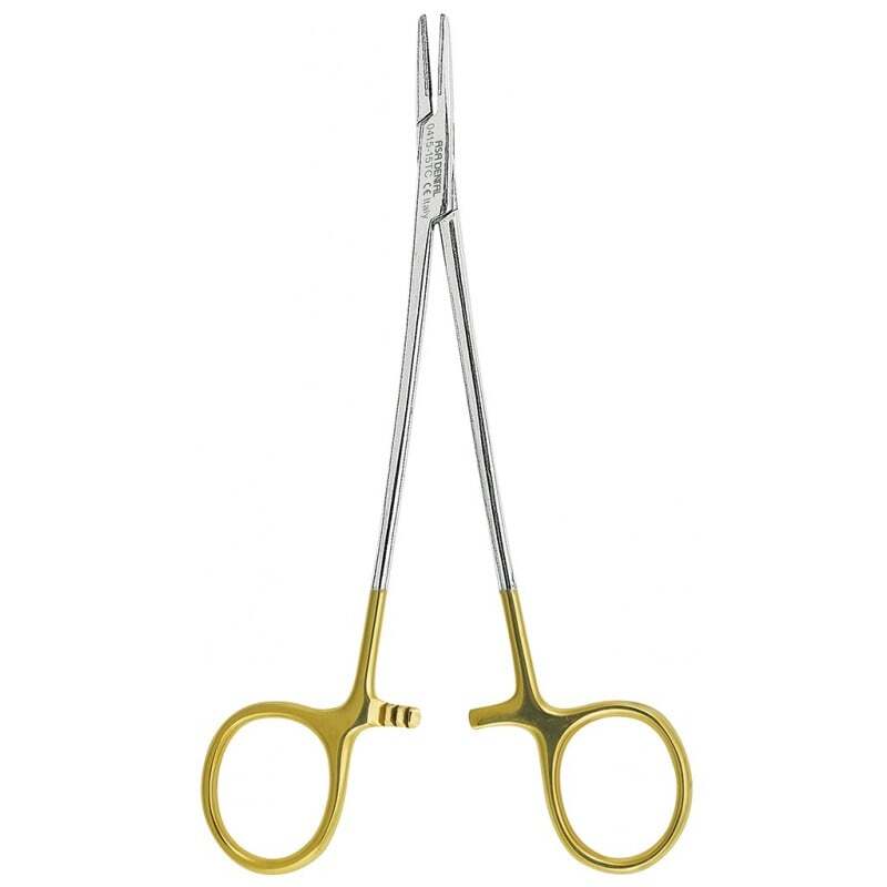 Porta agujas tungsteno crile wood 15 cm instrumental asa dental