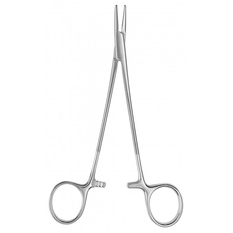 Porta-agujas crile wood perma sharp 15 cm silver instrumental silver line