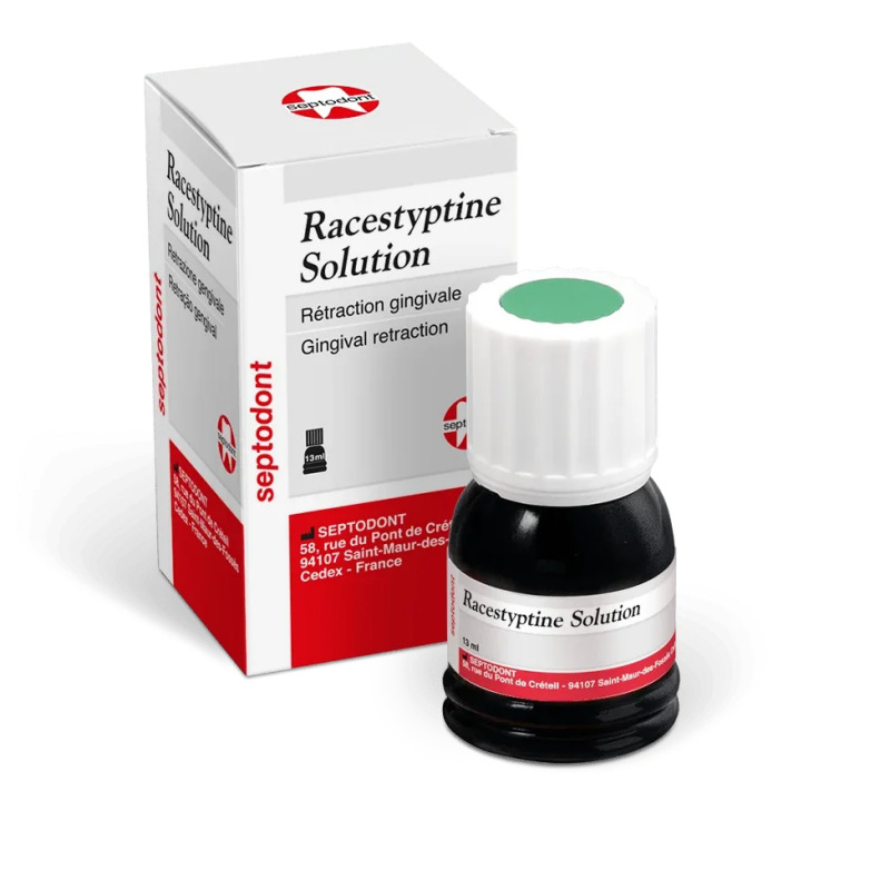 Racestyptine solution 13 ml impresión septodont