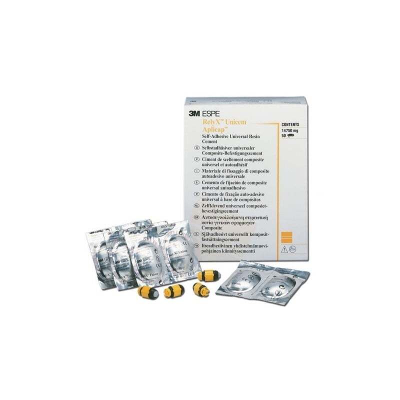 Relyx unicem aplicap 50 cápsulas cementos solventum (3m)