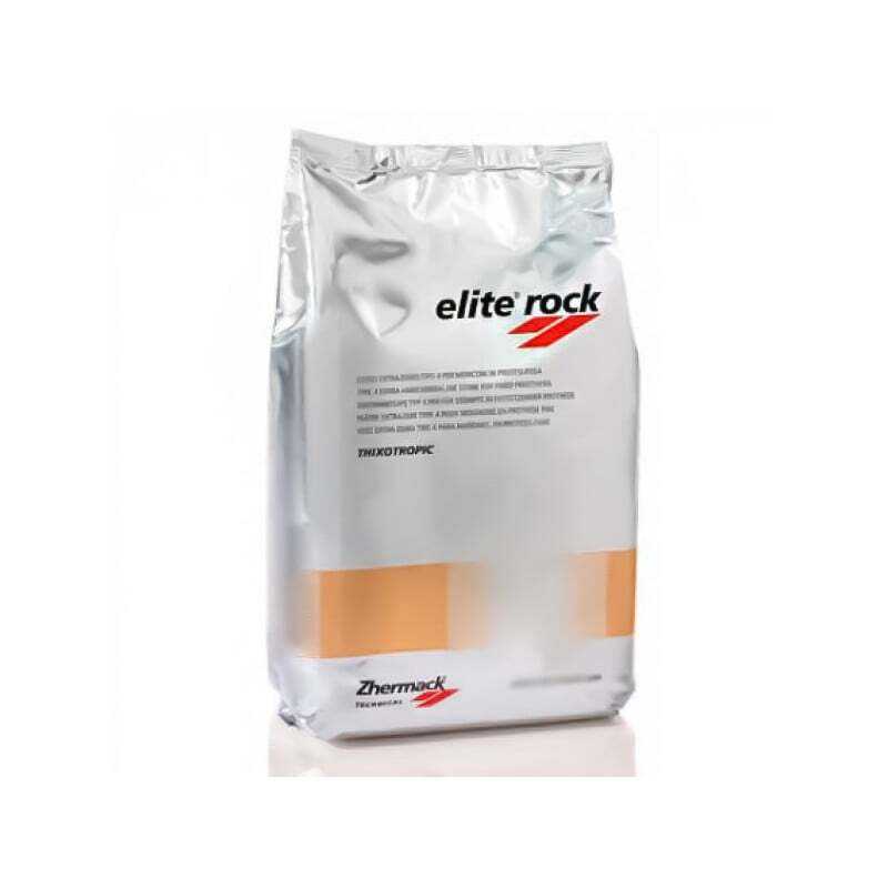 Elite rock yeso saco 25 kg impresión zhermack