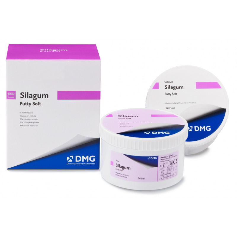 Silagum putty soft 2 x 262 ml impressão dmg