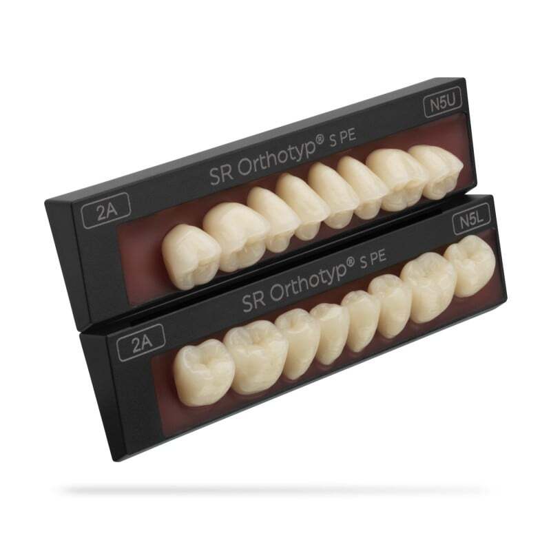 Sr orthotyp s pe posterior sombra 2e 8 uds n4u dientes ivoclar