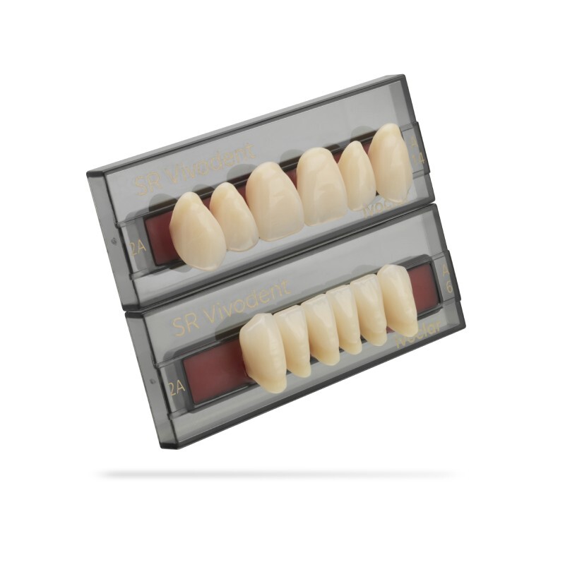 Sr vivodent anteriores sombra 230 6 uds dientes ivoclar