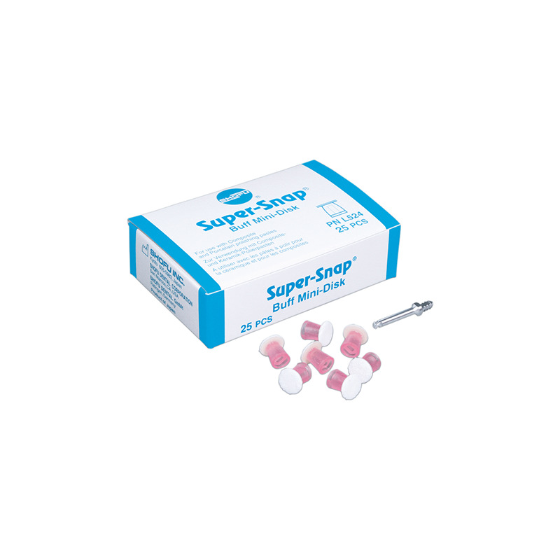 Super snap buff mini-disk 25 uds pulidores shofu