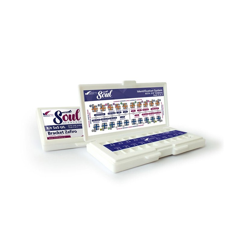 Bracket ml zafiro roth hook 5 uds ortodoncia medicaline
