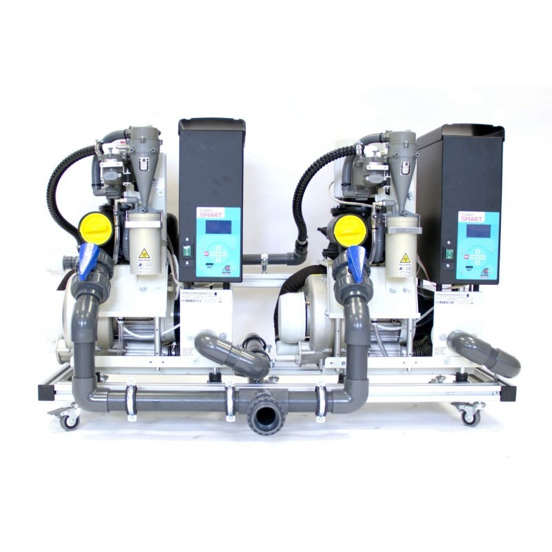 Tandem turbo smart 2v sem separador de amalgama sistemas de sucção cattani