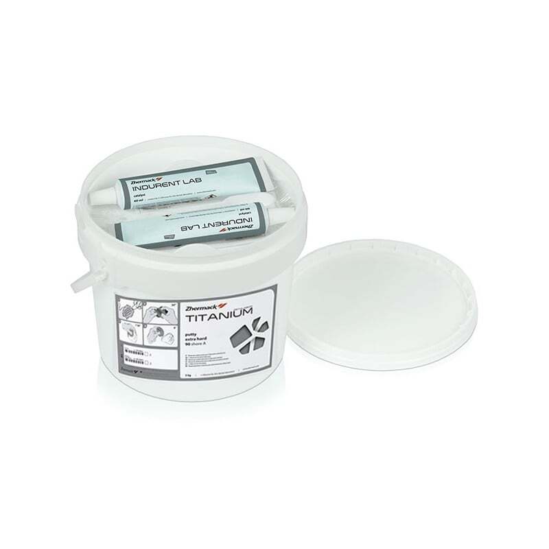 Titanium 5 kg + 2 indurent lab 60 ml impresión zhermack