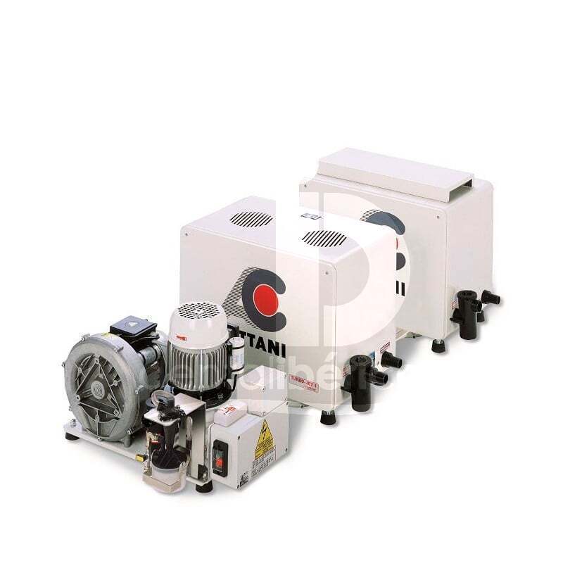 Turbo jet 1 modular con separador de amalgama iso 4 aspiración sistemas cattani