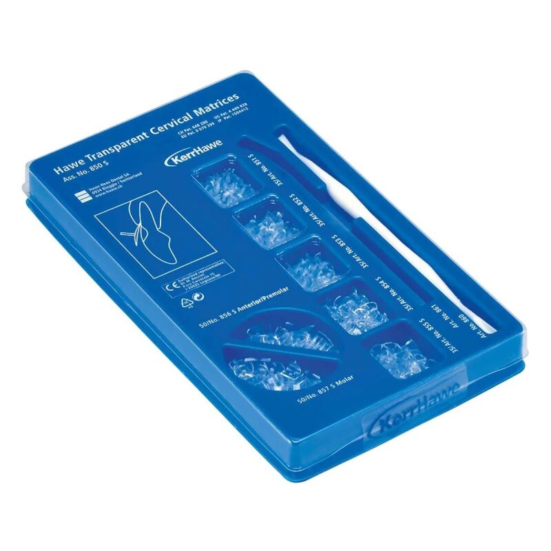 Matriz transparent cervical surtido cuñas y matrices kerr