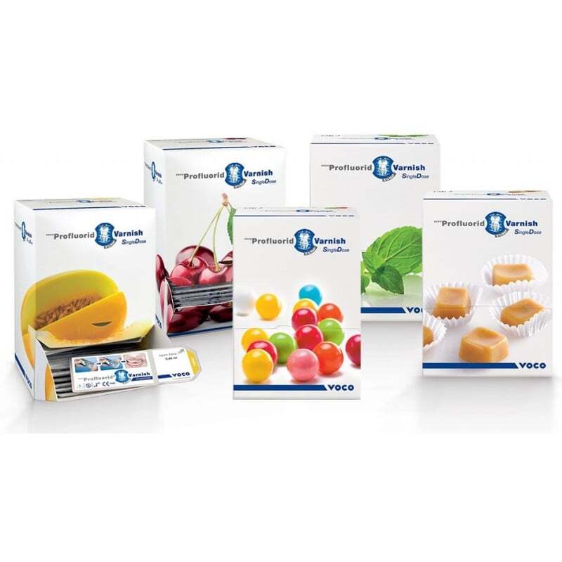 Profluorid varnish monodosis 200 x 0,40 ml prevención y profilaxis voco