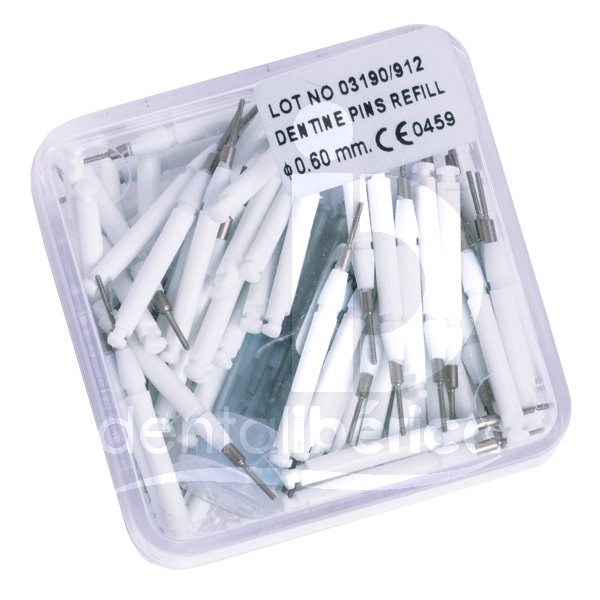 Pins titane tenons et reconstitution coronaire nordin