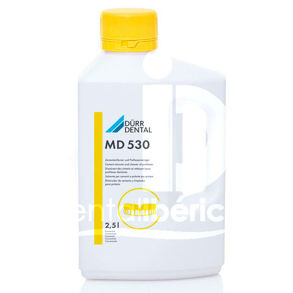 Md 530 dissolvant de ciment et nettoyant de protheses hygiène et stérilisation dürr