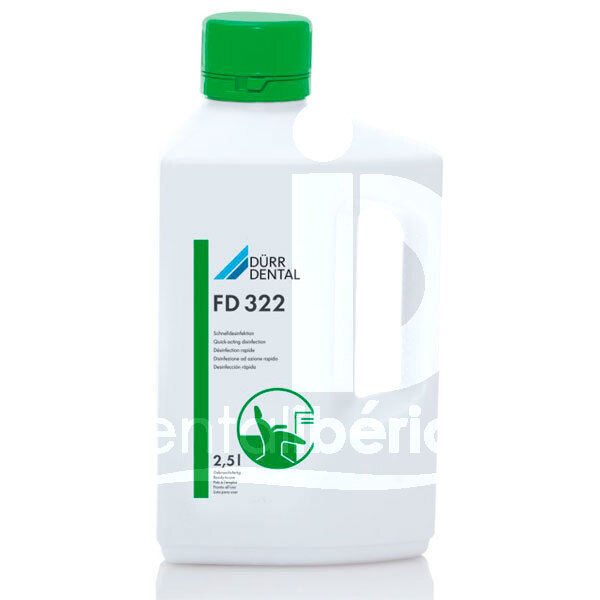 Fd 322 désinfectant de surfaces rapide 2,5l en 14476 hygiène et stérilisation dürr
