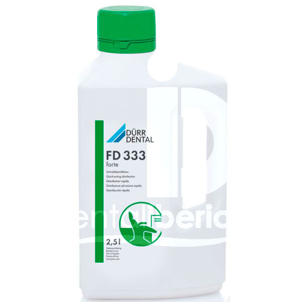 Fd 333 desinfection des surfaces de 2,5l. en 14476 hygiène et stérilisation dürr