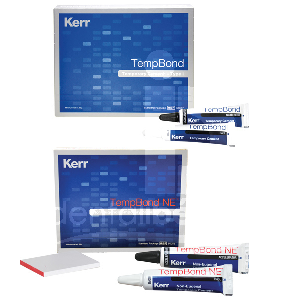 Tempbond en tube ciments kerr